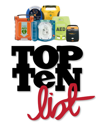 Top 10 Reasons to Purchase an AED