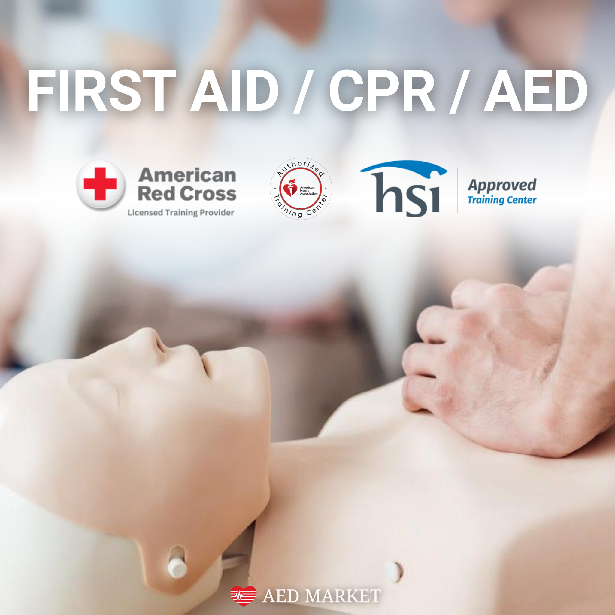 In-Person & Online AED & CPR Training Classes | AED Market