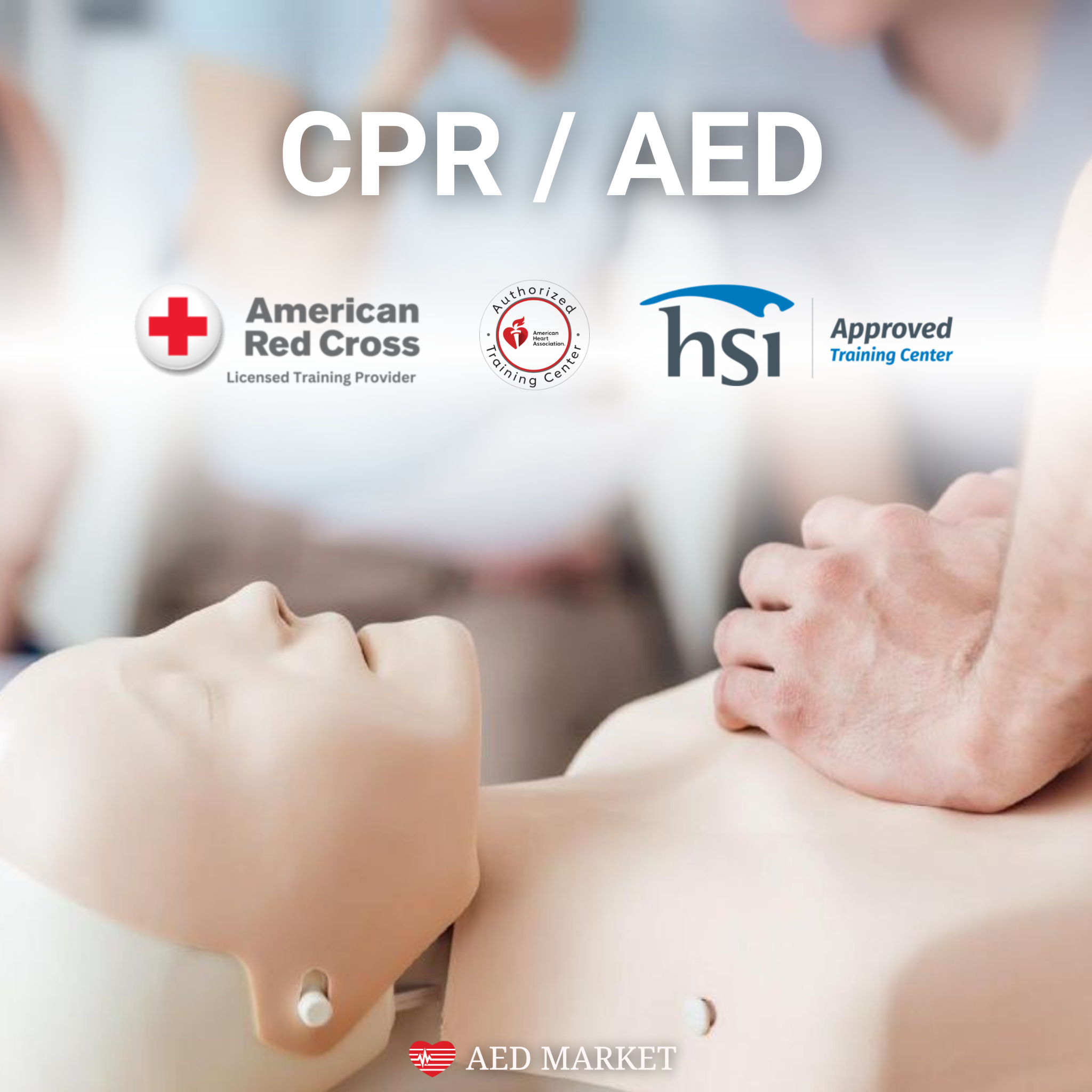 In-Person & Online AED & CPR Training Classes | AED Market