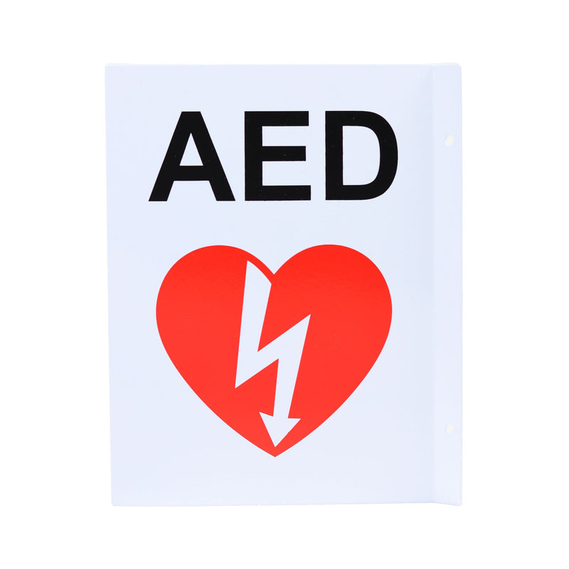 aed wall sign