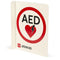 Physio Control AED Wall Sign T-Mount