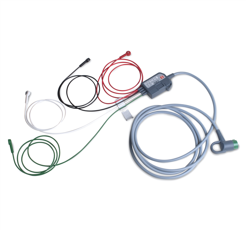 thumbnail image 2 of FHY 3-Lead Snap ECG EKG Patient Cable For Physio Control Lifepak 12/20E (12-Pin) 2 of 5