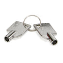 Modern Metal Cabinet Alarm Keys - Spare Set
