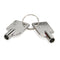 Modern Metal Cabinet Alarm Keys - Spare Set