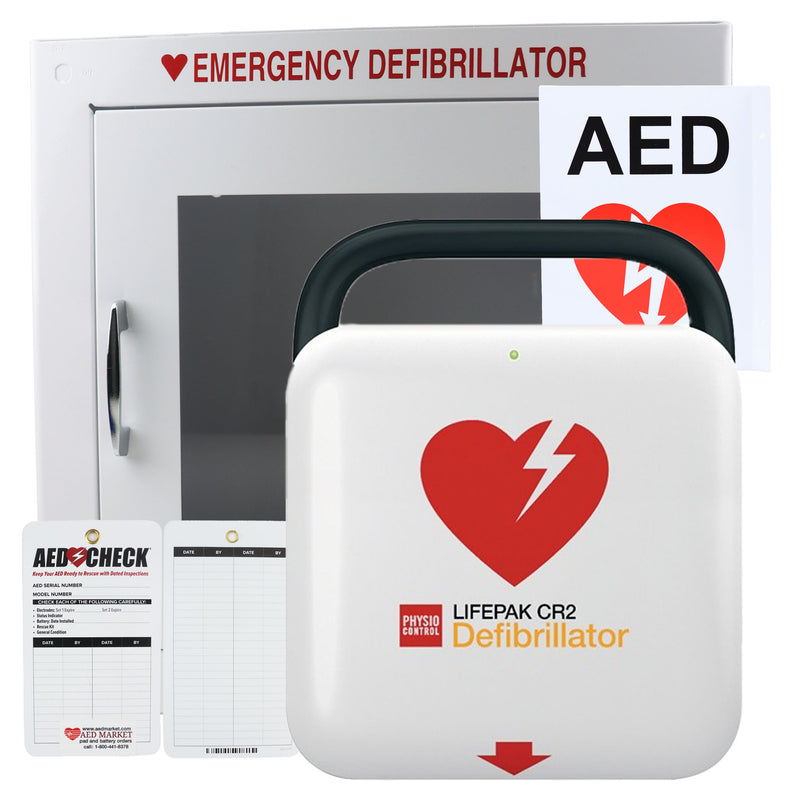 Physio Control LIFEPAK CR2 - New AED Value Package – AED Market