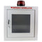 Alarmed AED Wall Cabinet With Strobe Light
