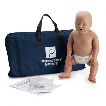 PRESTAN INFANT / BABY CPR MANIKIN W/ MONITOR - DARK SKIN