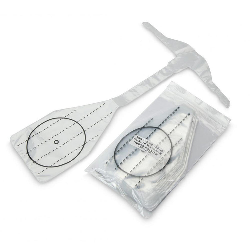 FACESHIELD/LUNGBAGS FOR PRESTAN ADULT MANIKINS - 10 PER PACK