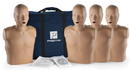 PRESTAN ADULT CPR MANIKIN W/ MONITOR - 4 PACK - DARK SKIN