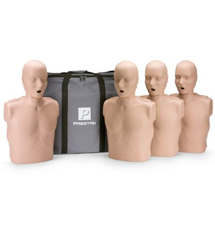 CPR Training Products - Prestan Professional Adult CPR/AED Training Manikins 4-Pack (Without CPR Monitor)