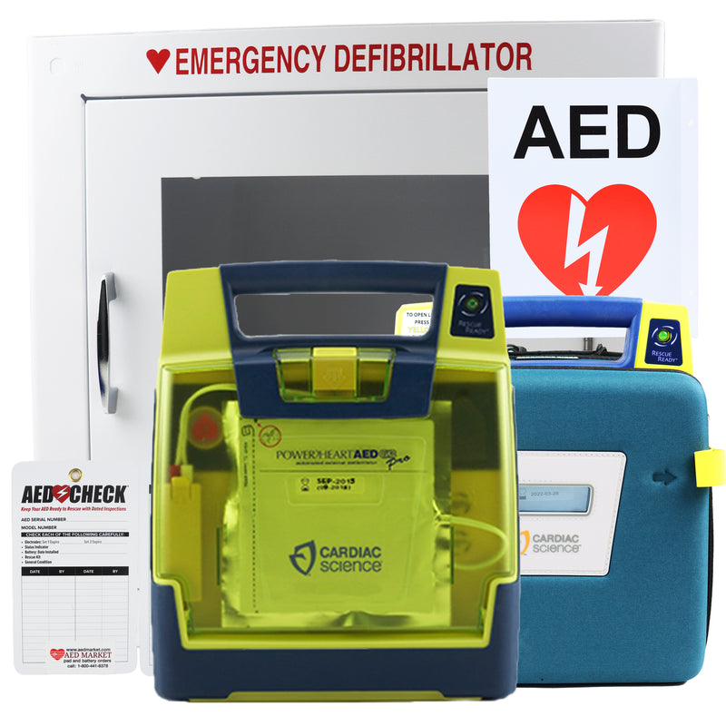 Cardiac Science Powerheart G3 Pro - New AED Value Package