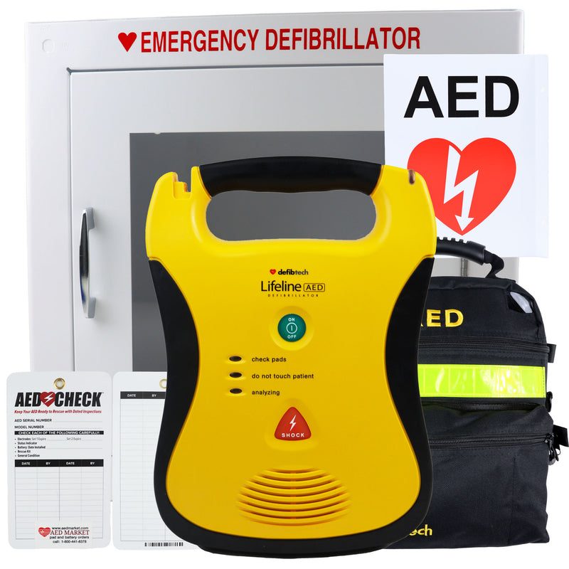 Defibtech Lifeline AED Recertified Value Package