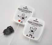 Pads - Physio Control Pediatric EDGE System RTS (Radiotransparent) Electrodes With QUIK-COMBO Connector (Pair)