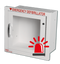 Semi Recessed AED Wall Cabinet with alarm