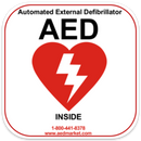 AED Decal/Sticker