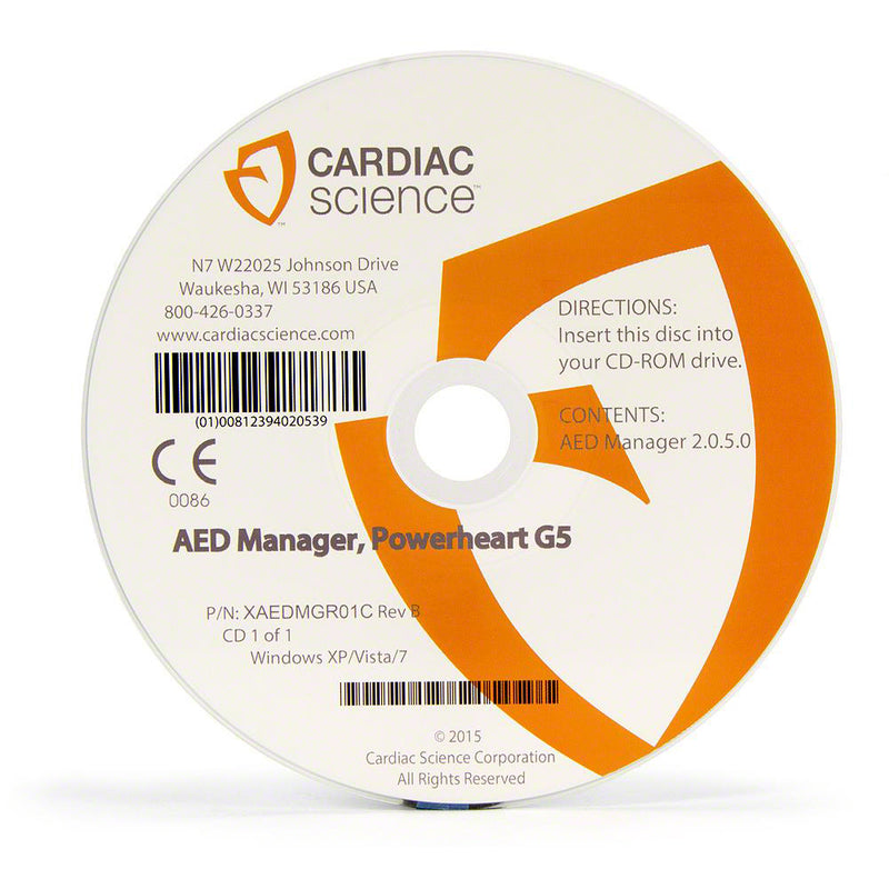 Cardiac Science Powerheart G5 AED Manager