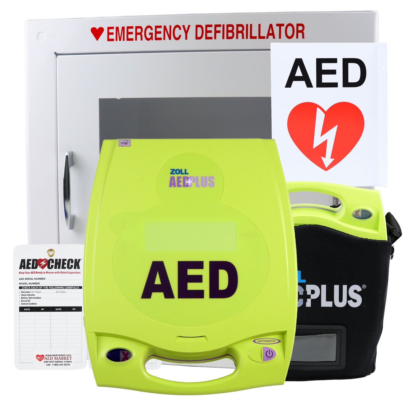 Zoll AED Plus - Refurbished Recertified AED Value Package – AED Market